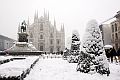 Wintereinbruch in Piazza-del-Duomo-Milan-08.01.2008. - Wintereinbruch in Europa 2008-2009 bis zu minus 30 Grad